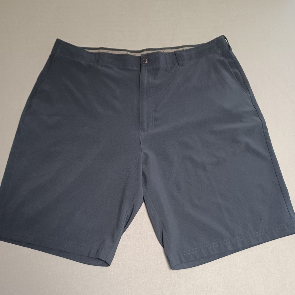 Ben Hogan Mens Performance Golf‎ Shorts Navy Blue Flat Front Size 40 42